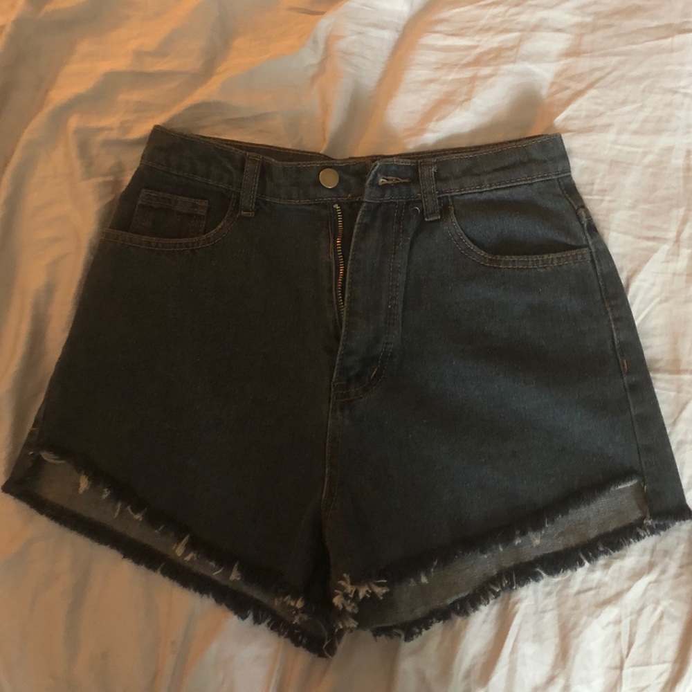 Aili Artisan Denim Shorts